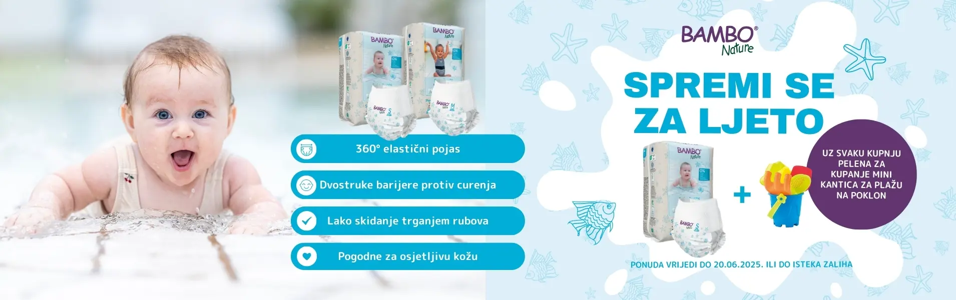 pelene za kupanje ljeto