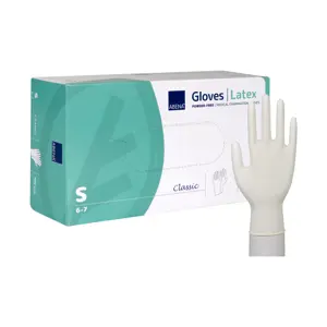 Abena Classic latex rukavice, bez pudera, vel. S