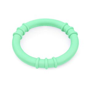Ark's Baby Chew Ring Textured Turquoise 