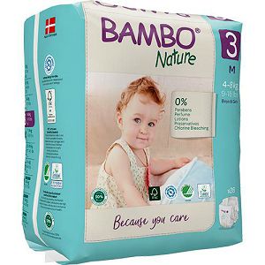 Bambo Nature 3 Midi, vel. 4-8 kg (28 kom/pak)