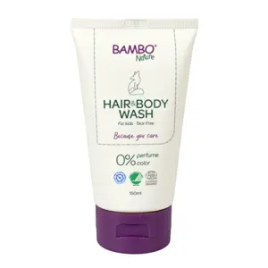 Bambo Nature gel za pranje kose i tijela bez mirisa