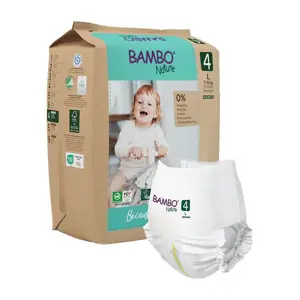 Bambo Nature Pants 4/L, 7-12 kg, papirnato pakiranje