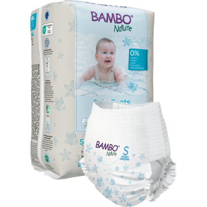 Bambo Nature pelene za kupanje S, 7-12 kg