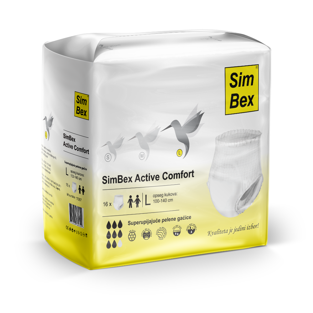 SimBex Active Comfort pelene gaćice L