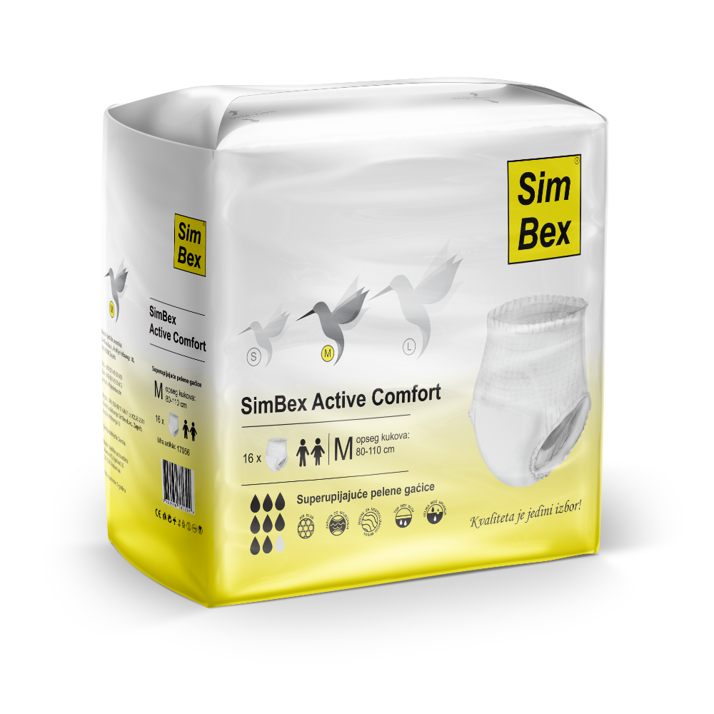 SimBex Active Comfort pelene gaćice M