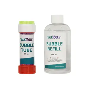 TalkTools Bubble Tube puhalica i refil tekućina